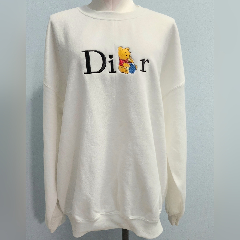 White Crewneck Sweatshirt